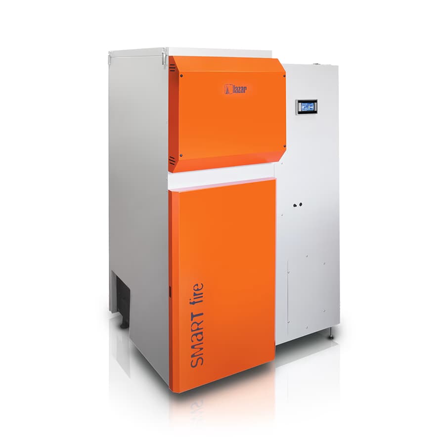 SMARTFIRE 81 - widok kotła na pellet do dużych obiektów