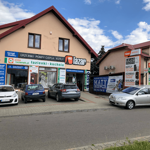 Ekspozycja kotłów Lazar w salonie Termal Studio