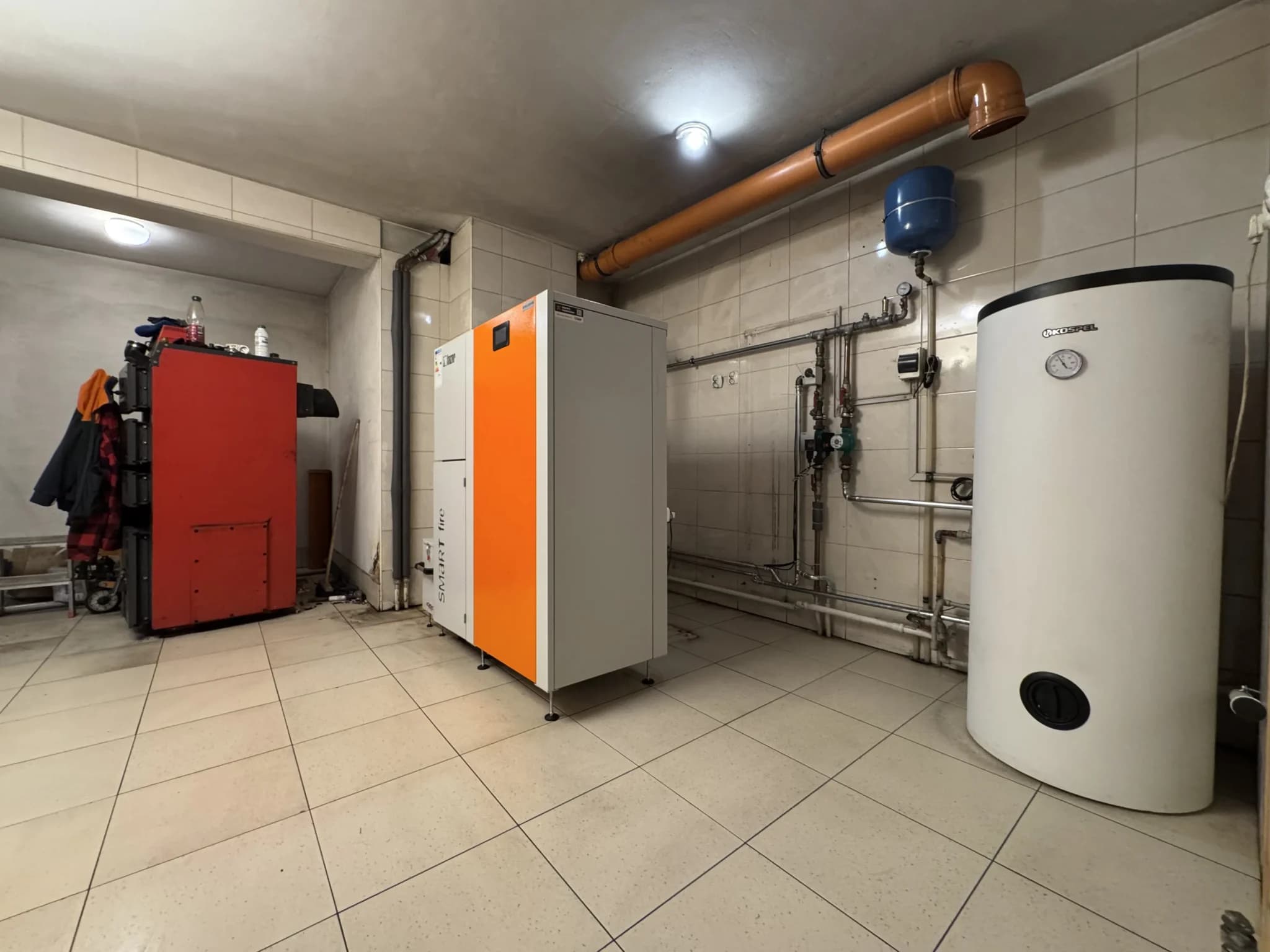 Nowoczesna kotłownia z kotłem Lazar SmartFire w Stryjnie-Kolonii